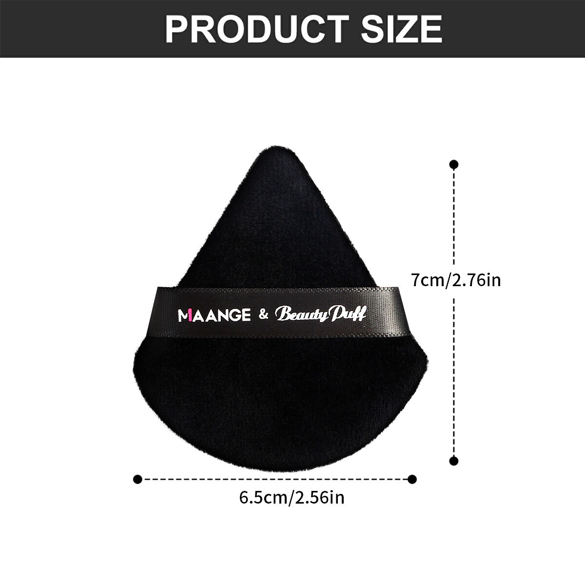 3 Pieces Makeup Brush with 2 Pieces Puff thumbnail 4