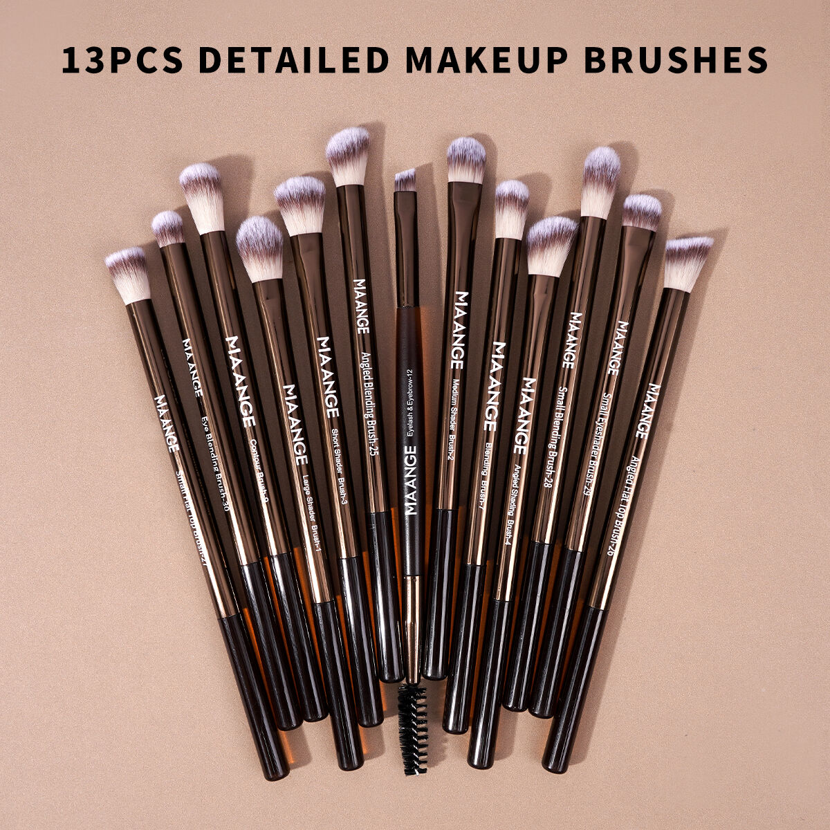 20 Pieces Makeup Brush with Bag thumbnail 3