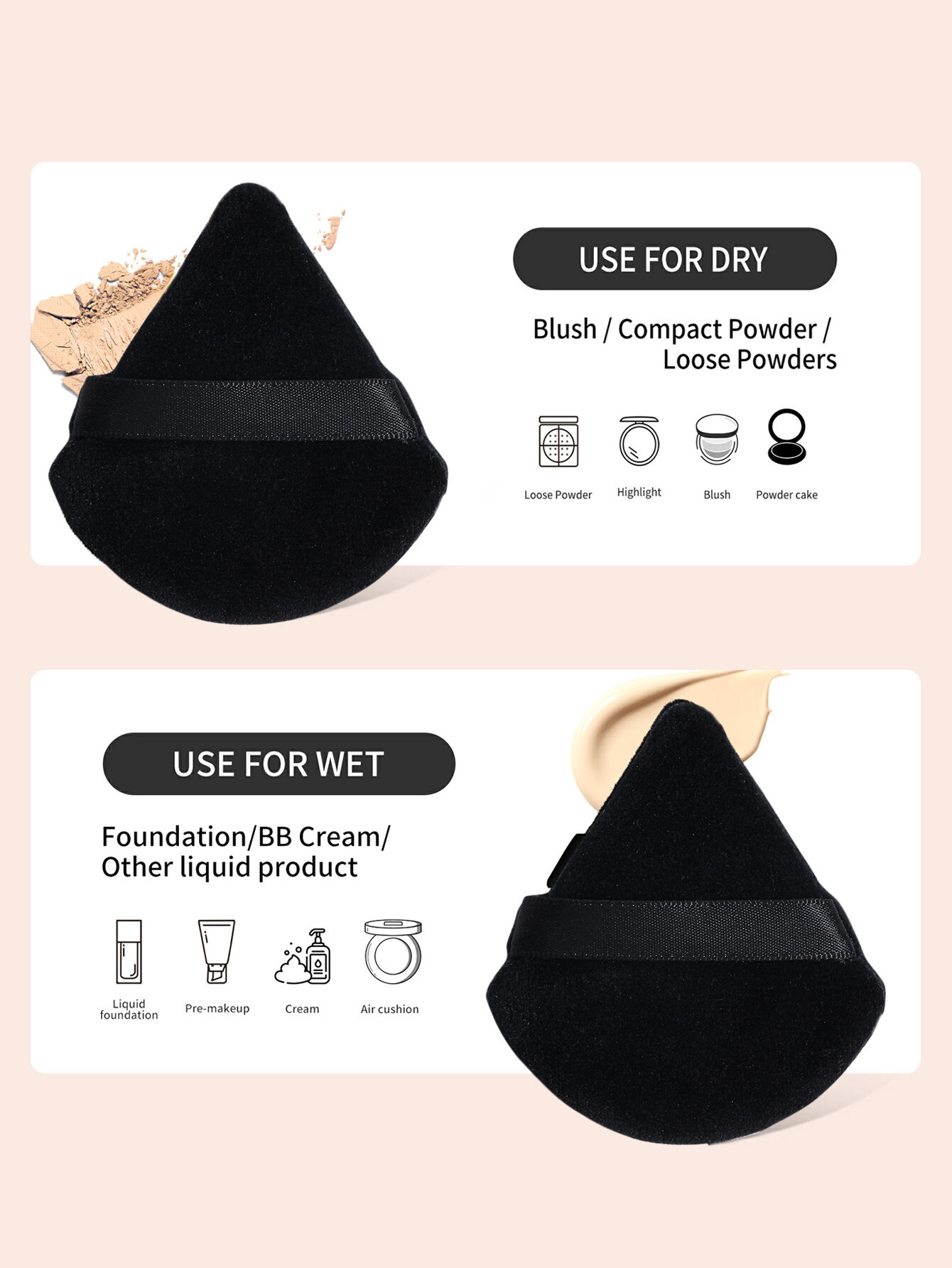 20 Pieces Makeup Brush Kit thumbnail 3