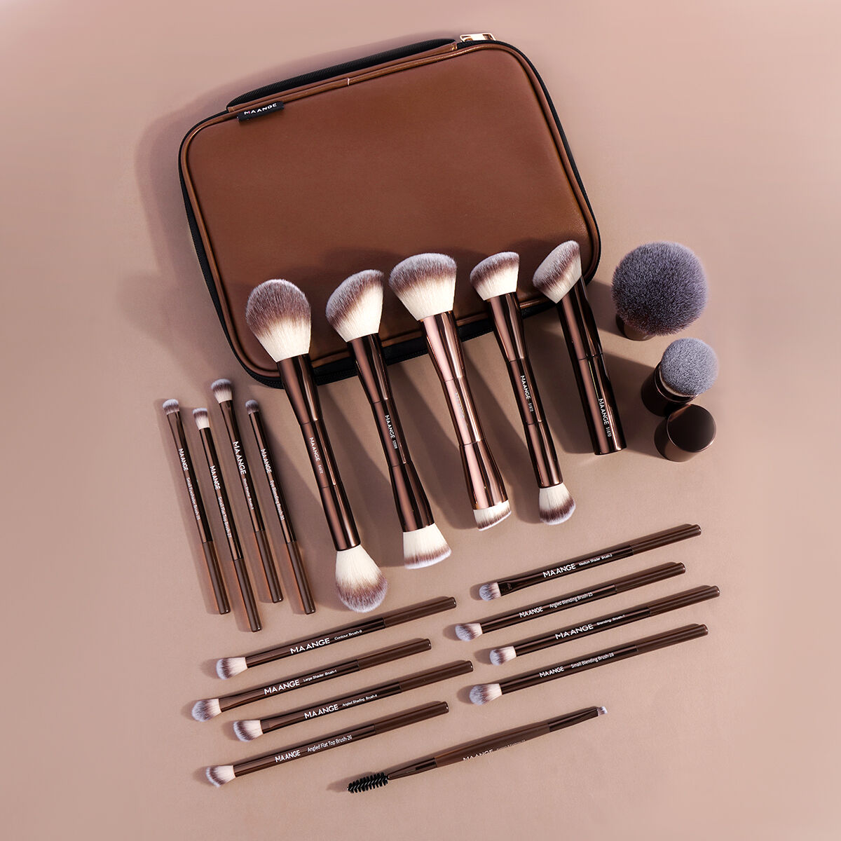 20 Pieces Makeup Brush with Bag