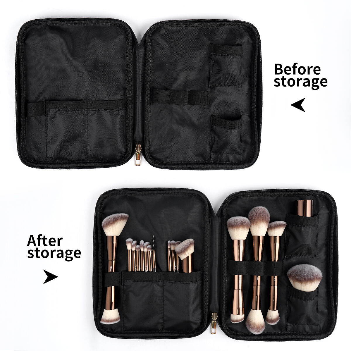 20 Pieces Makeup Brush with Bag thumbnail 4