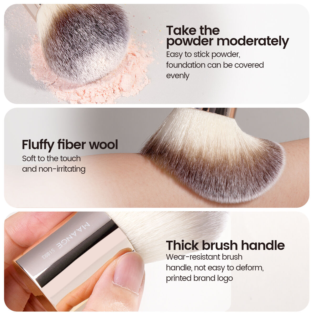 20 Pieces Makeup Brush with Bag thumbnail 3