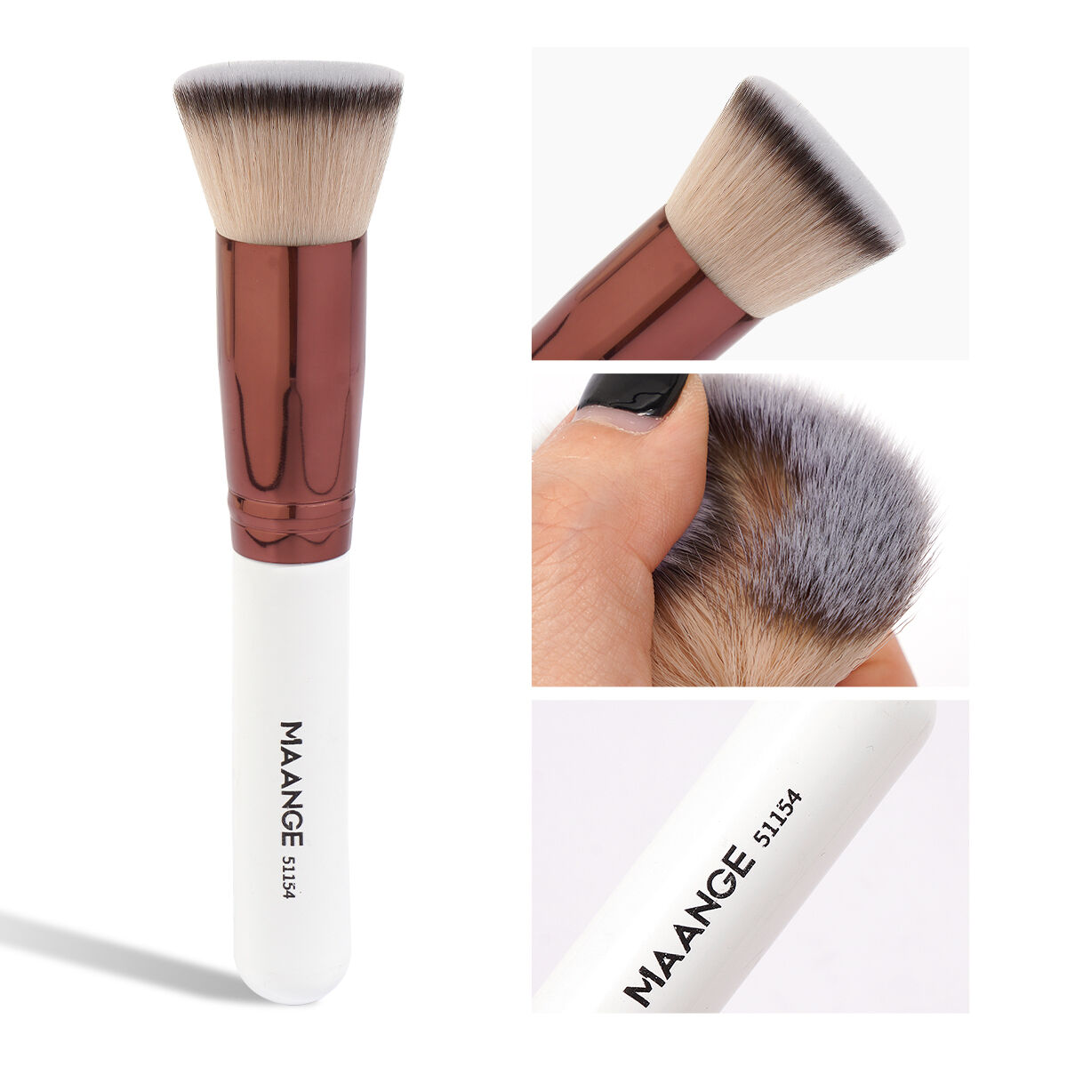 4 Pieces Makeup Brush With Box