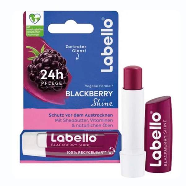 Baume à Lèvres Blackberry Shine - Soin des Lèvres Hydratation 24h