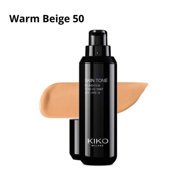 Skin Tone Foundation Spf 15 Warm Beige 50 30 Ml