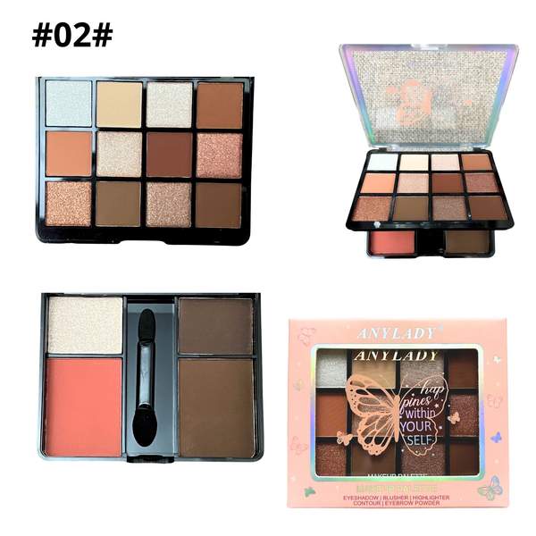 Palette de Fards à Paupières Multifonction 02