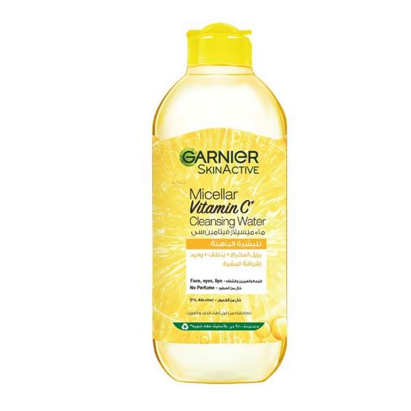 Skin Active Vitamine C Eau Micellaire Nettoyante 400ml