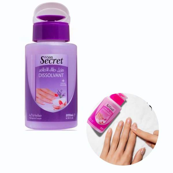 Dissolvant pour les Ongles 200ml Mauve 