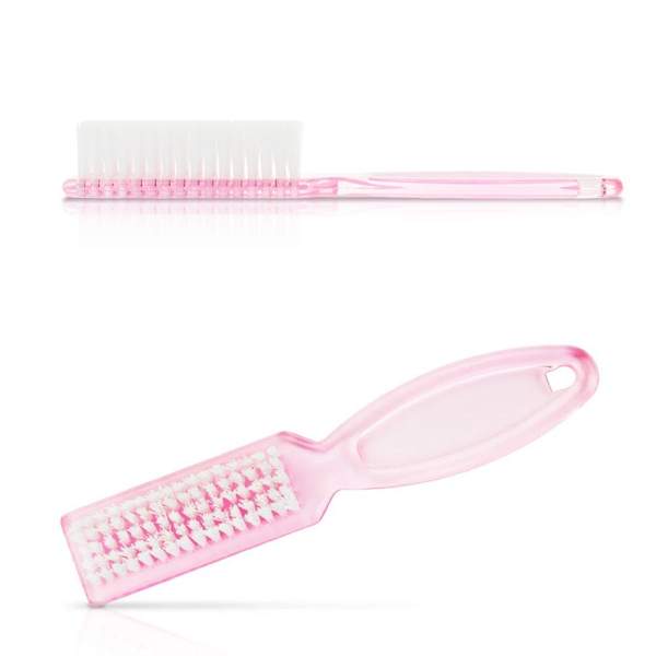 Brosse à Ongles en Plastique pour Manucure et Pédicure