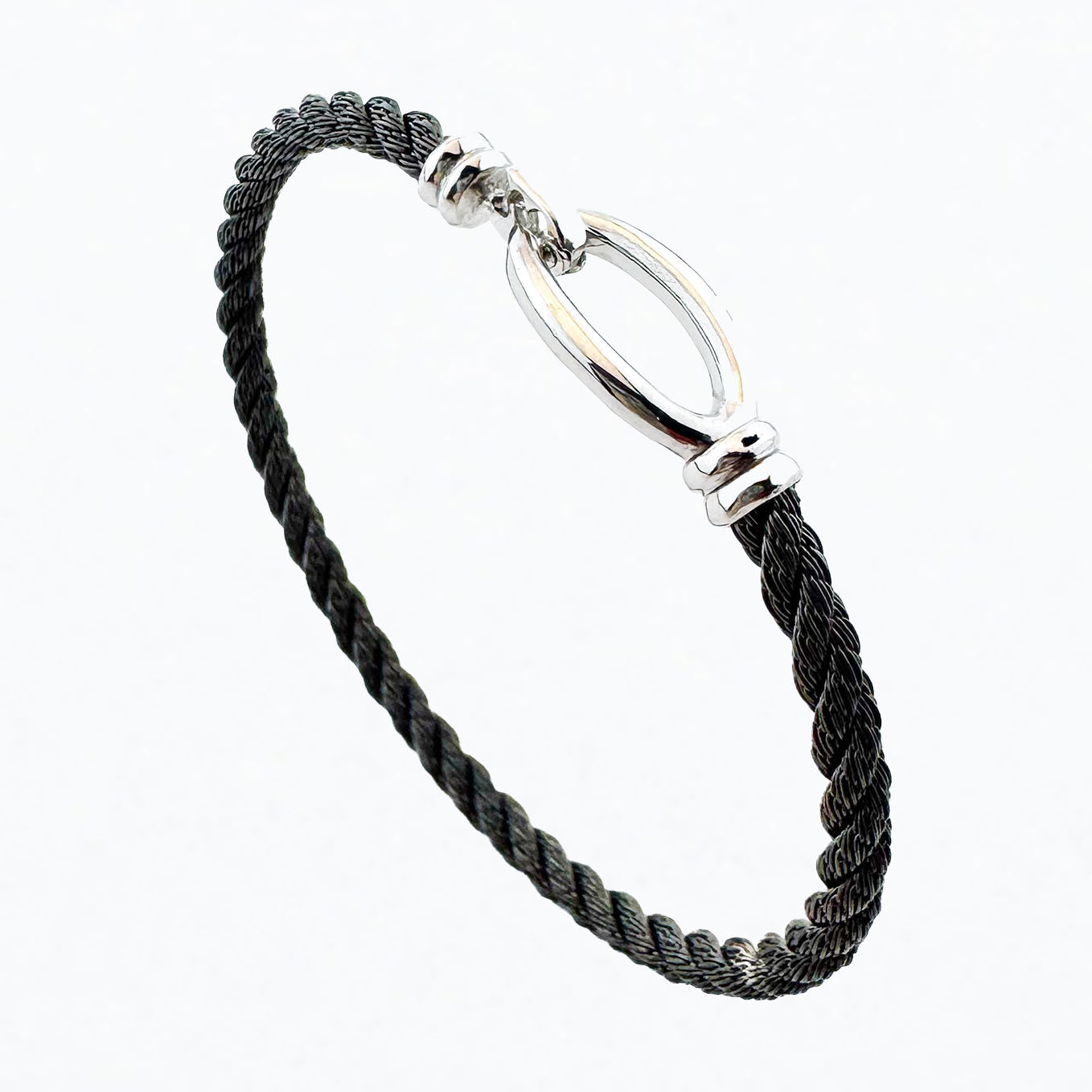 Bracelet Homme en Or Blanc 18K - Symbole Doriginalité