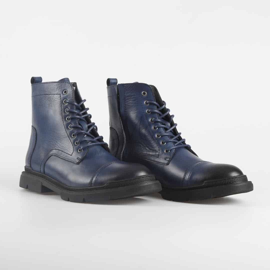 Jayson - Bottines En Bleu thumbnail 2