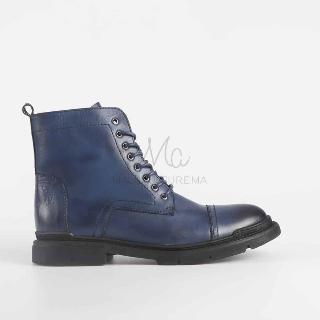 Jayson - Bottines En Bleu thumbnail 3