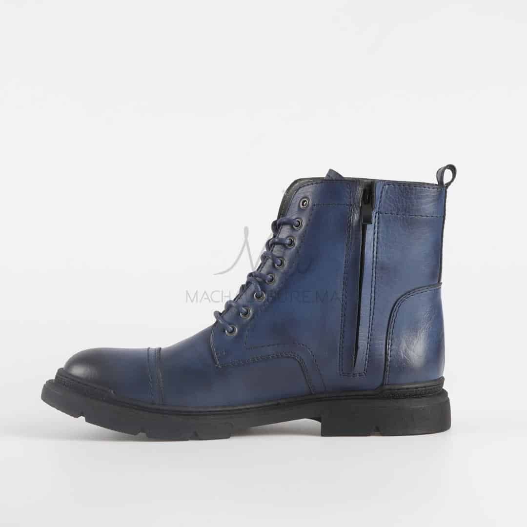 Jayson - Bottines En Bleu thumbnail 4