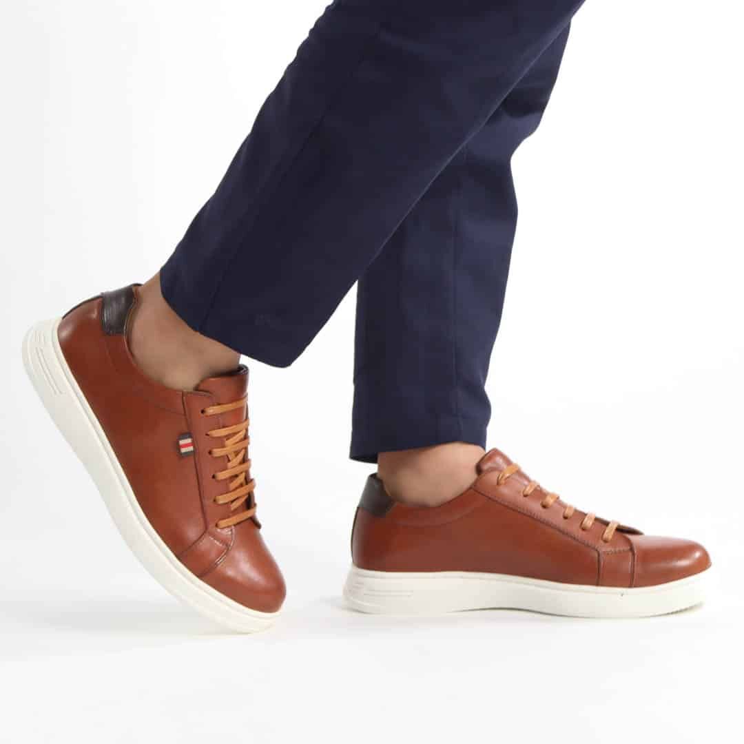 Reyo - Baskets Basses en cuir