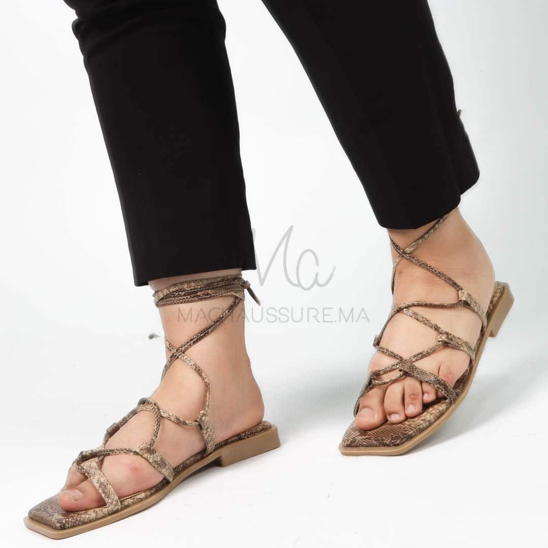 THERESA - Sandales Plates thumbnail 4