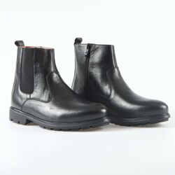 AUZIA - Boots Cuir en Noir