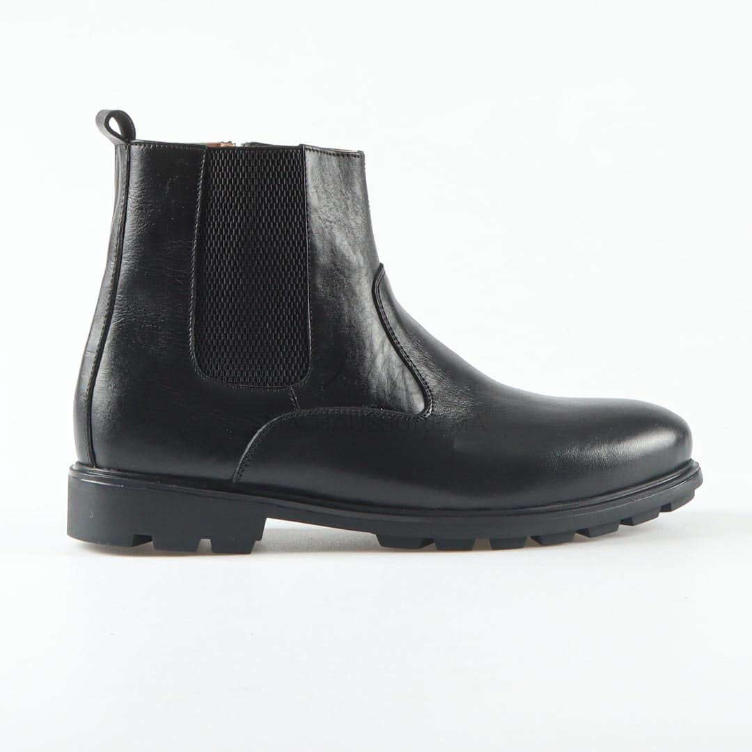 AUZIA - Boots Cuir en Noir