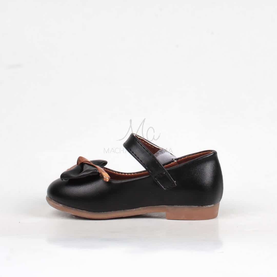 Zenda-ballerines En Noir Pour Fille thumbnail 2