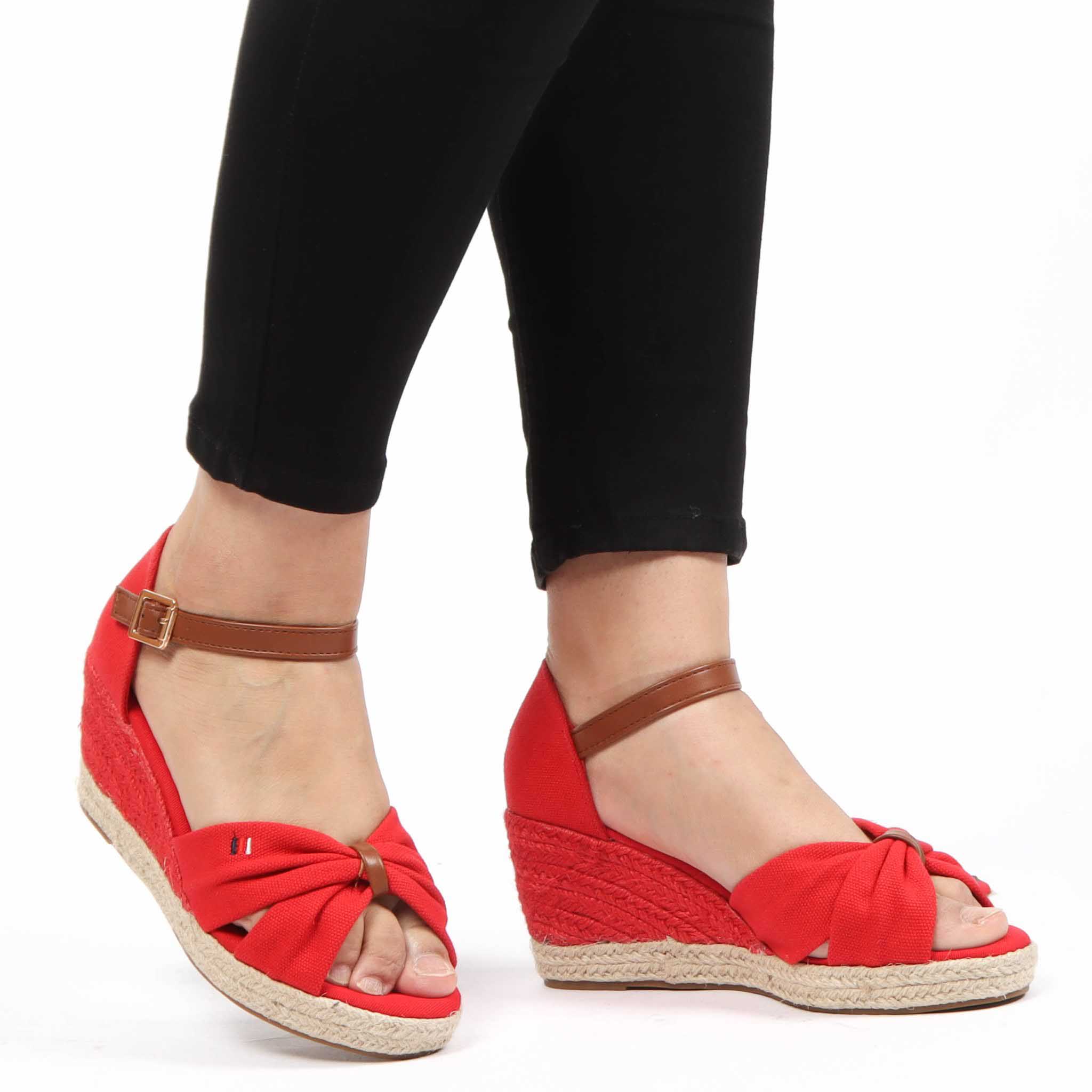 Azur – Sandales compensées