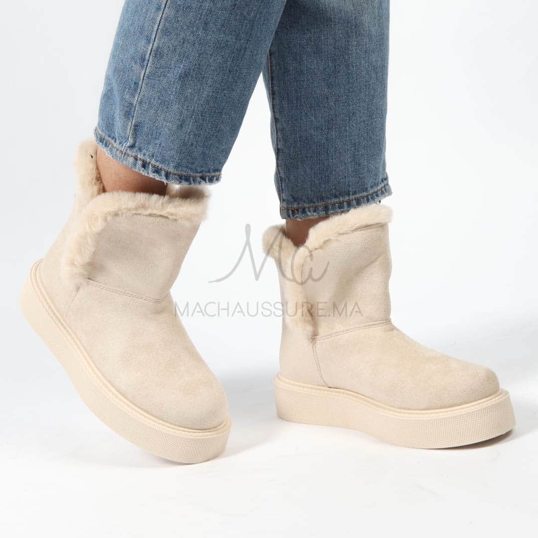 Imelil – Bottines col fourrure