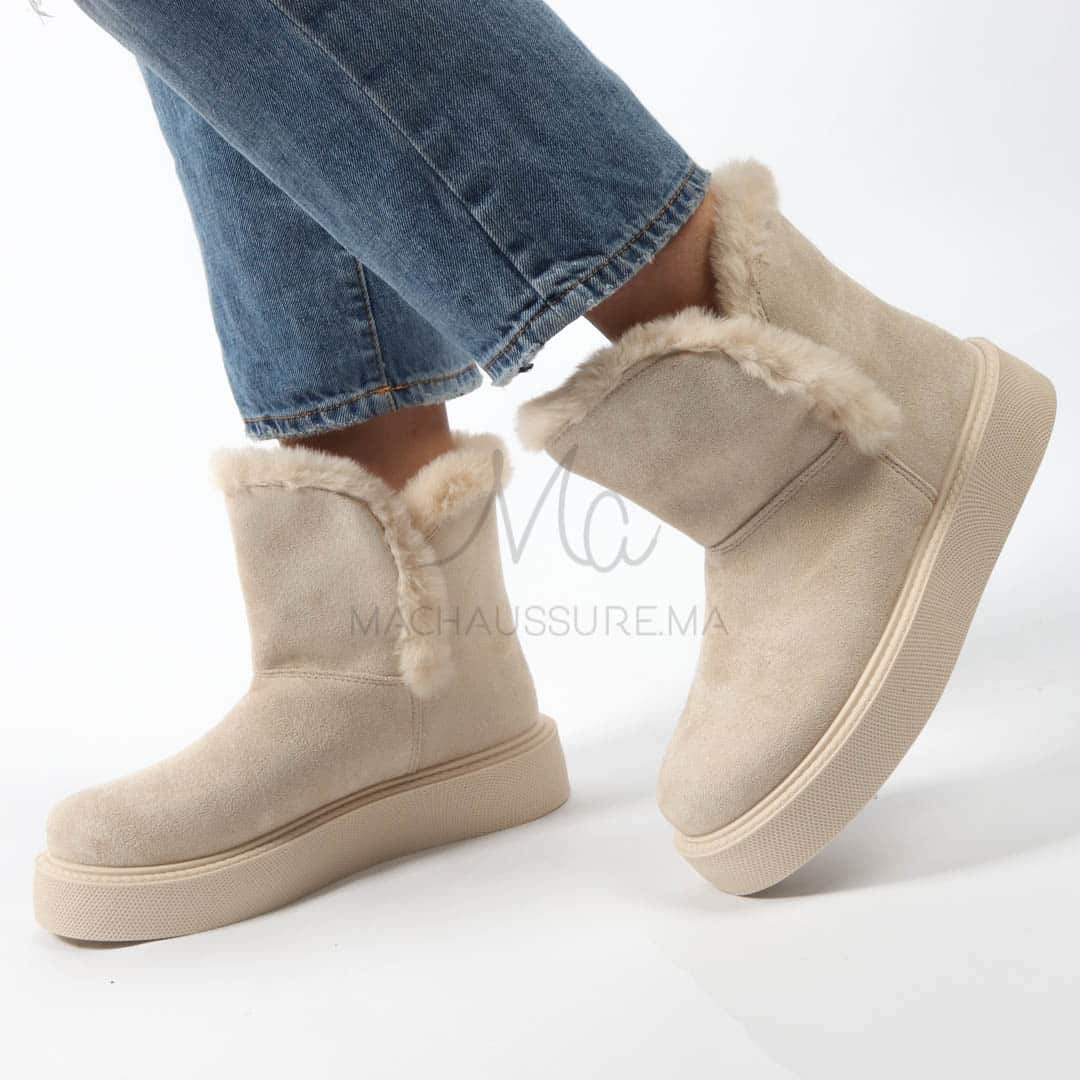 Imelil – Bottines col fourrure thumbnail 4