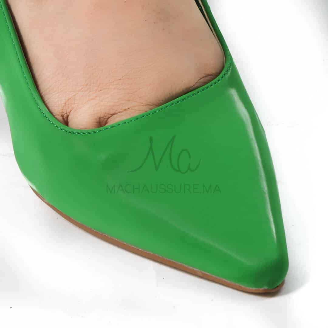 Amel - Escarpin À Talon En Beige
