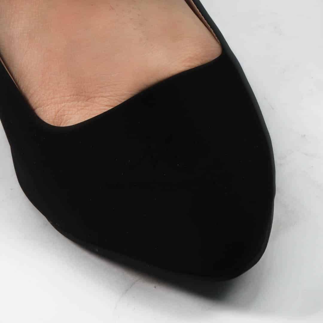 Neferti – Escarpins Demi Talon En Noir thumbnail 2