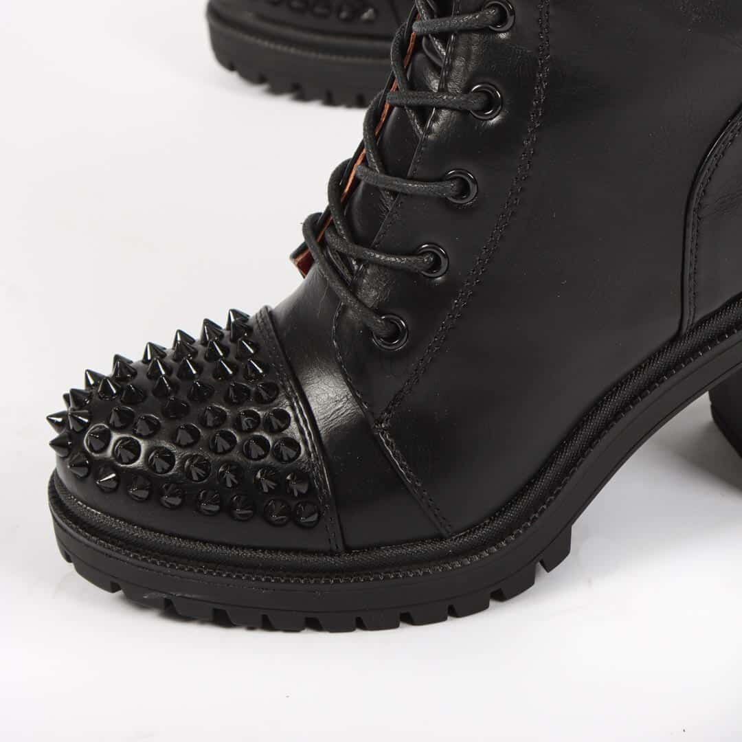 Pegy - Bottines À Talons En Noir