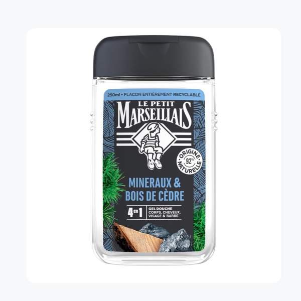 Gel Douche 4in1 en Mineraux & Bois de Cèdre