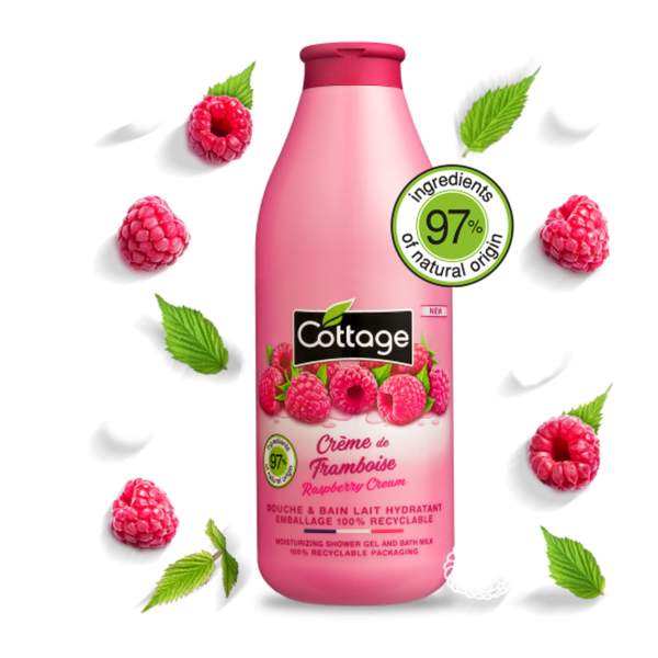 Gel Douche Crème de Framboises 750ml