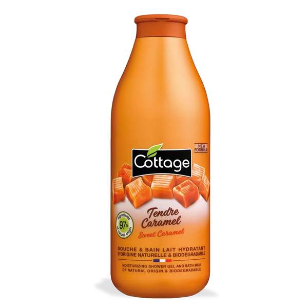 Gel Douche & Bain Lait Hydratant Tendre Caramel 750ml