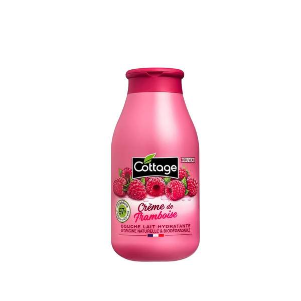 Douche & Bain Lait Hydratant Creme de Framboise 250ml