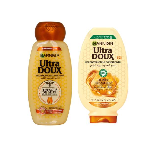 Duo Shampooing et Après Shampooing Ultra Doux Miel de Trésors