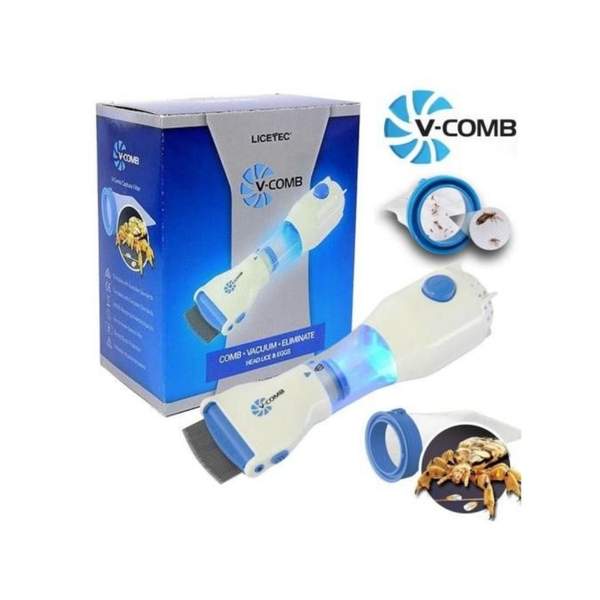 V Comb Peigne Aspirateur Solution Anti Poux
