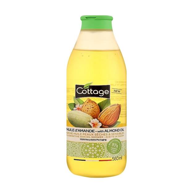 Gel Douche Huile D'amande Peaux Sèches & Sensibles 560ml