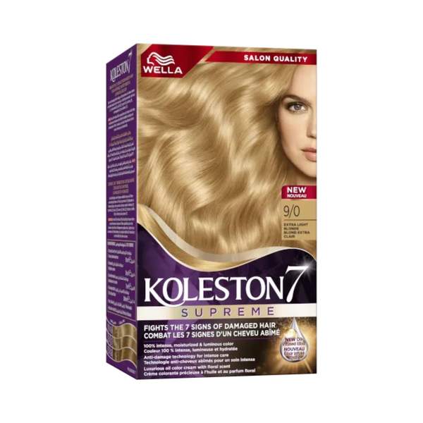 Koleston7 Crème de Teinture Capillaire - Yellow Jaune 9/0