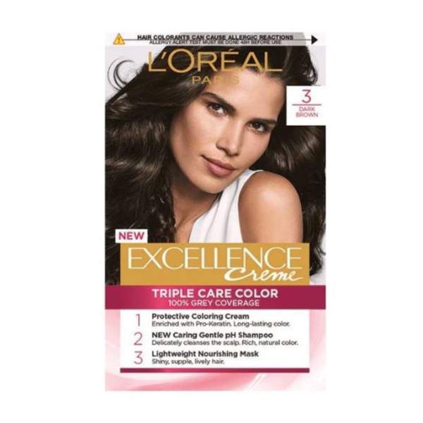 Excellence Teinture pour Cheveux 3 Dark Brown