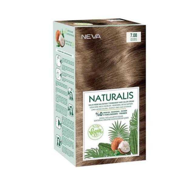 Naturalis Hair Color Cream Set – 7.08- Sand Blonde