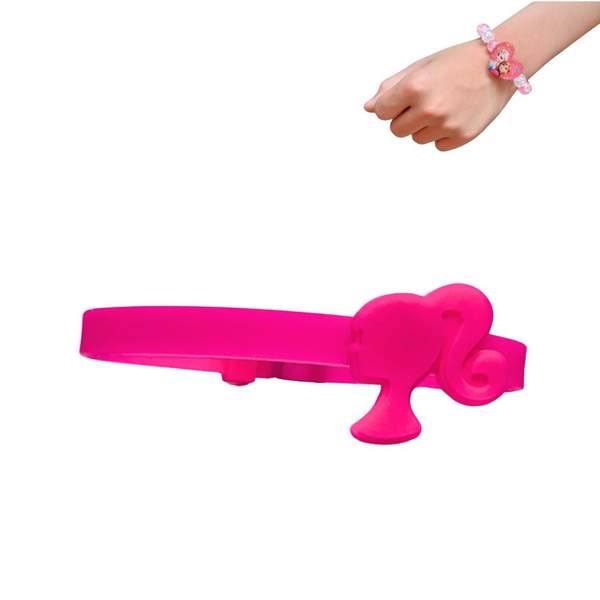 Bracelet Tête de Poupée Barbie en Silicone