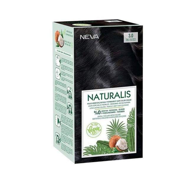Naturalis Hair Color Cream Set - 3.0 - Intense Dark Brown