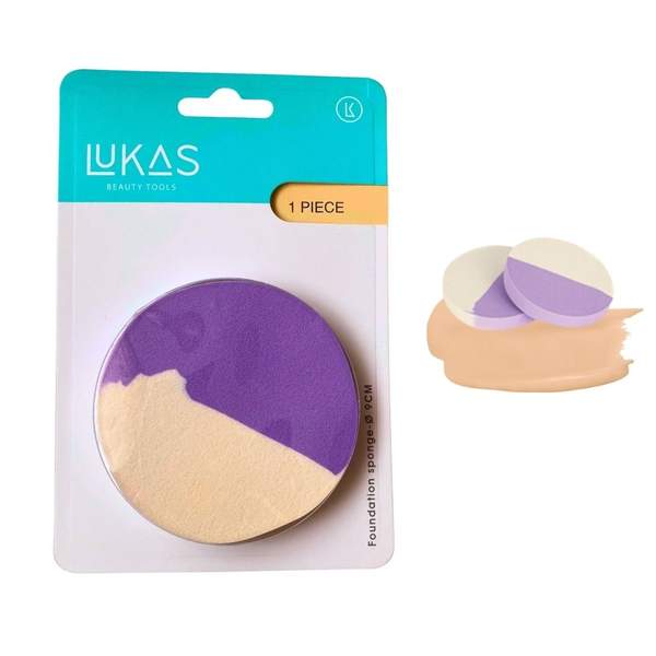 Éponge de Maquillage à Double Usage Humide et Sec