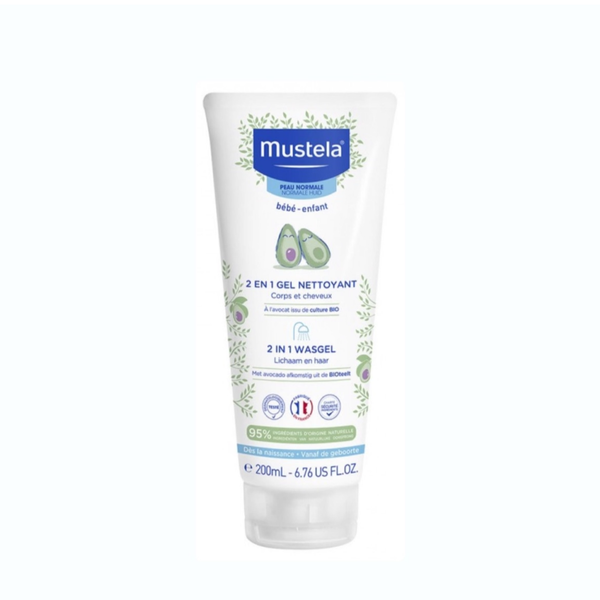 2 En 1 Bébé Gel Nettoyant Cheveux & Corps