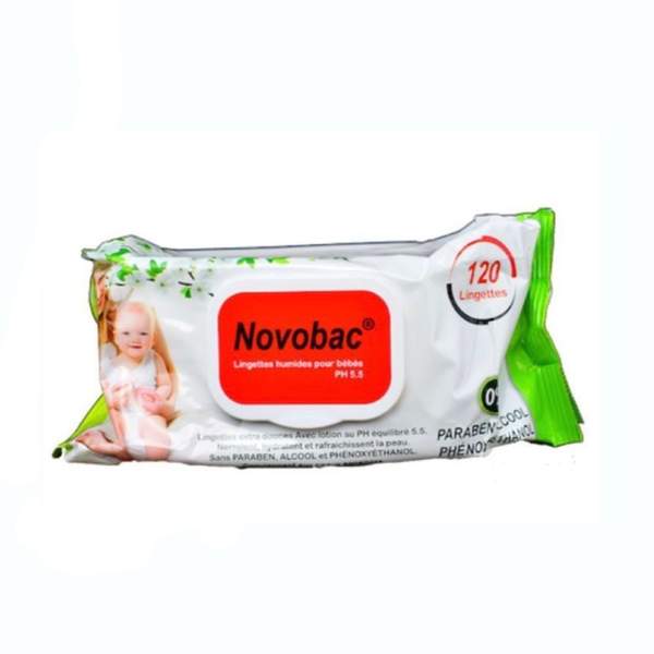 120 Lingette Bébé sans Parabène