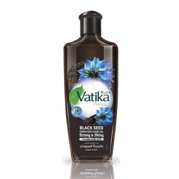 Huile de Graine Noire Black Seed pour Cheveux Vatika
