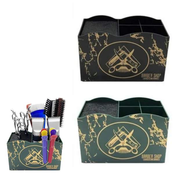 1 Boîte Porte Ciseaux de Barbier