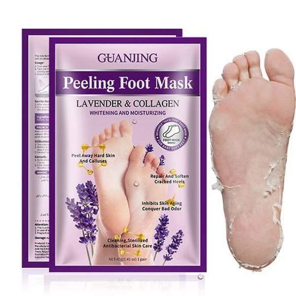 Masque Peeling Magique Mauve pour les Pieds