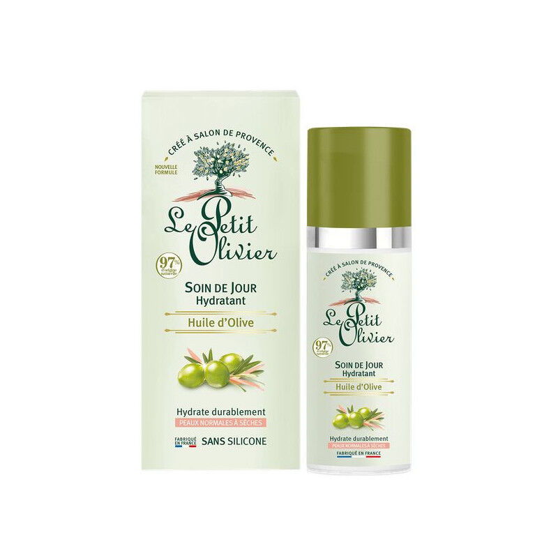 Soin de Jour Hydratation Intense Huile Olive 50ml