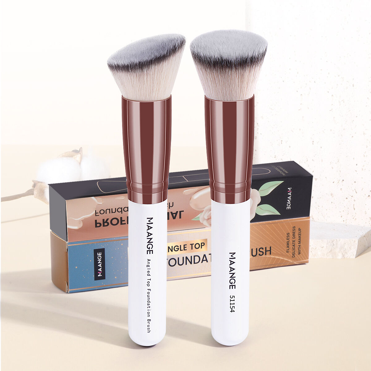 2 Pieces Brush with Box