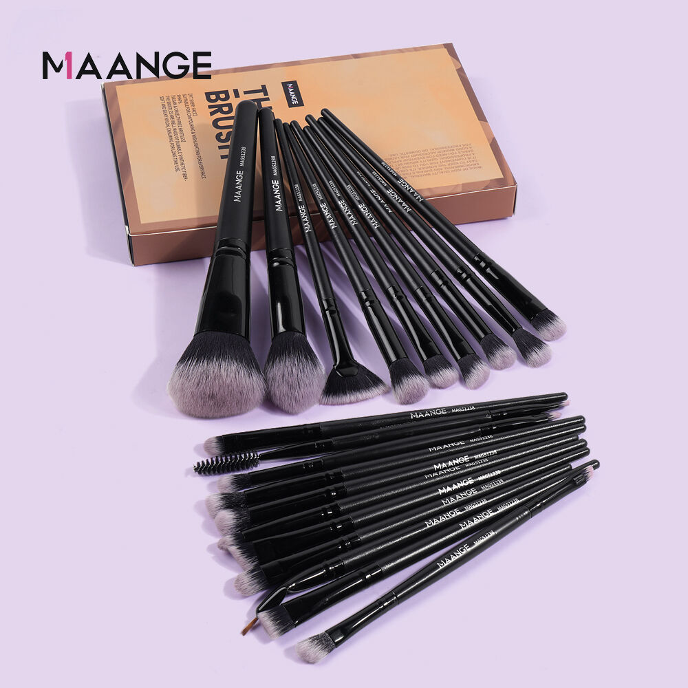 20 Pieces Makeup Brush with Box thumbnail 2