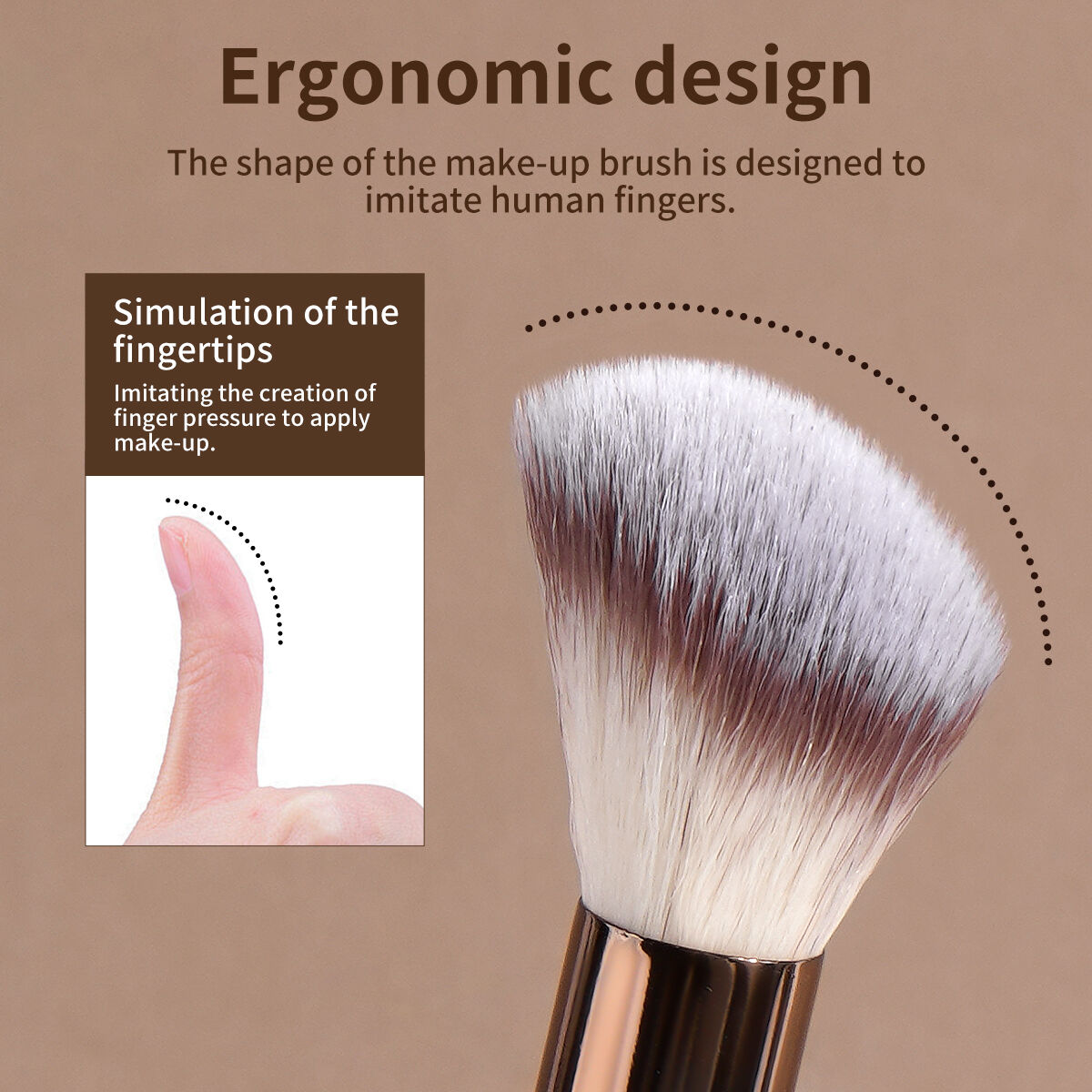 18 Pieces Makeup Brush+holographic Bag-k thumbnail 4